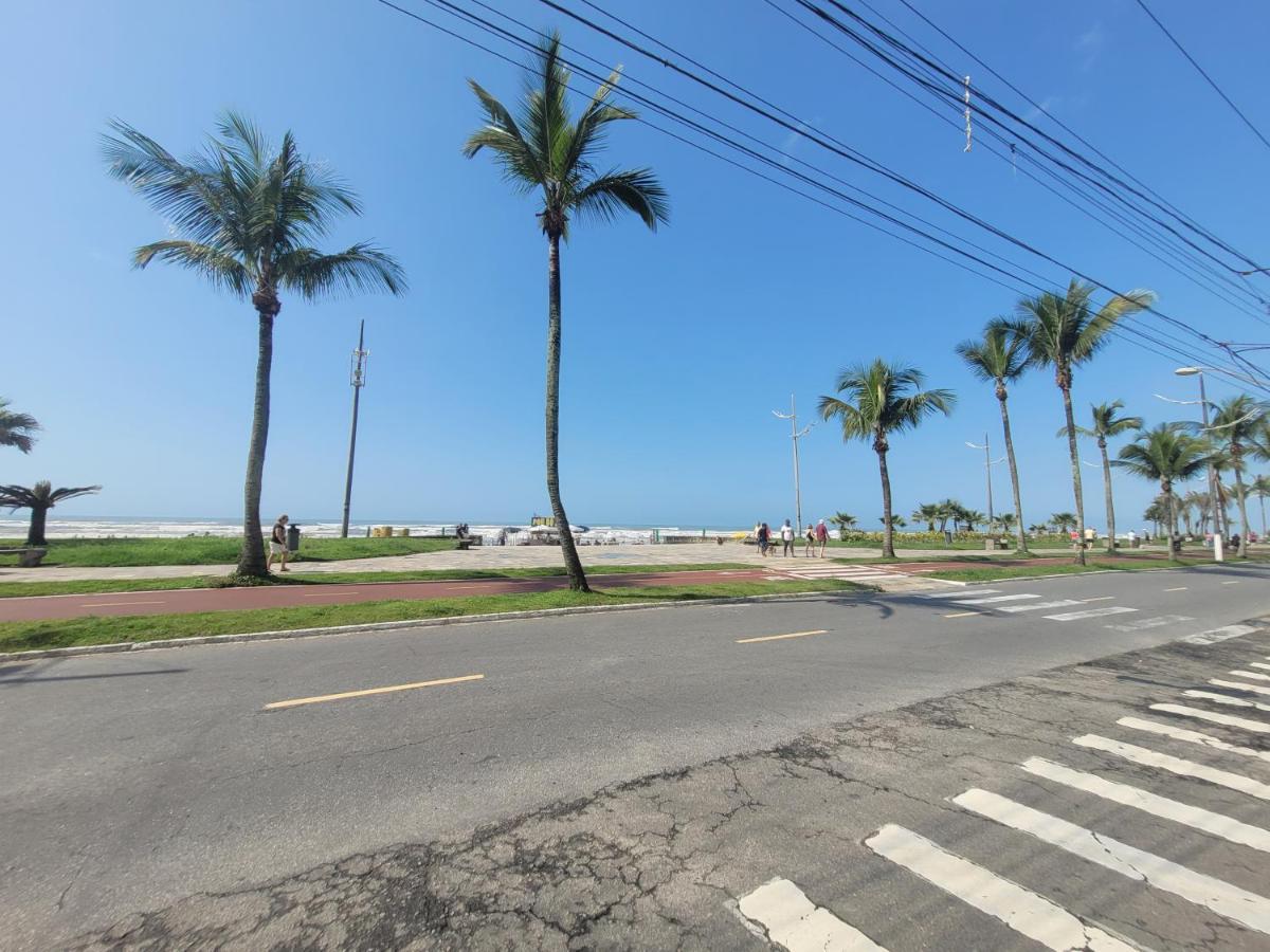 Praia Grande 100M Da Praia Apartment Solemar Bagian luar foto